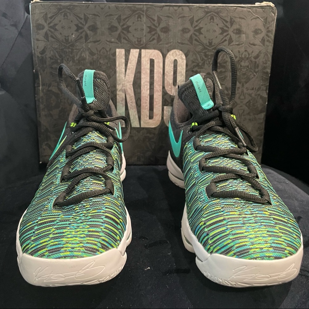 Like New NikeZoom KD 9 Birds of Paradise - Picture 7 of 7
